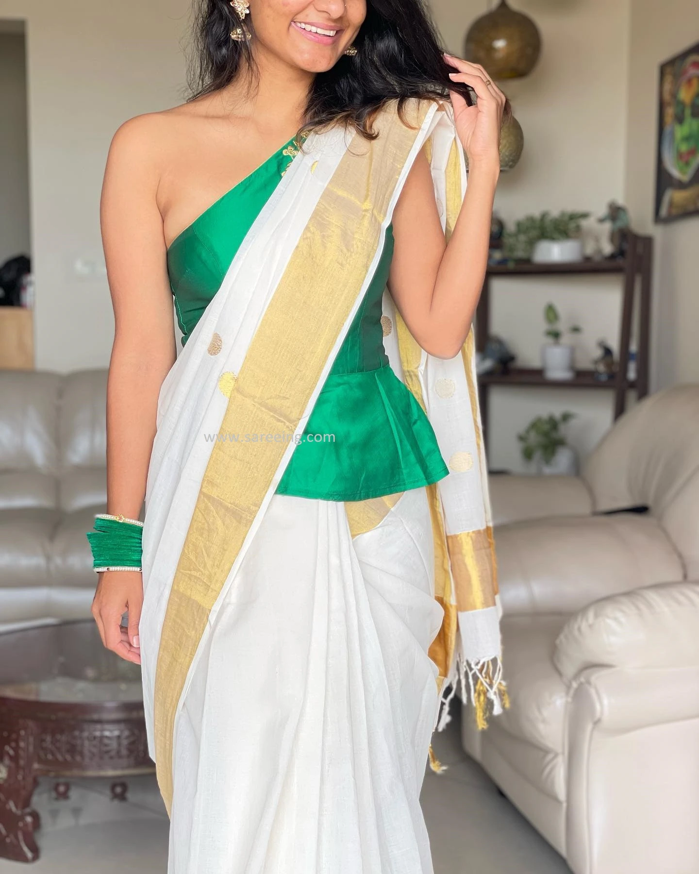 Saree Blouse Pairing Ideas Anushka Nair Sareeing