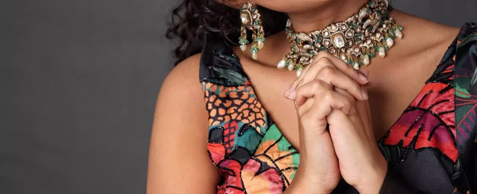 Anupama Parameswaran - Black Cocktail Lehenga