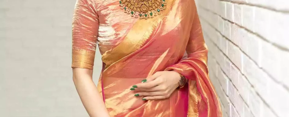 DD Neelakandan Pink Saree
