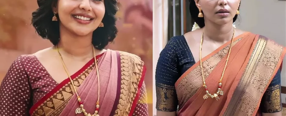 'Gatta Kusthi' Sarees - Aishwarya Lekshmi