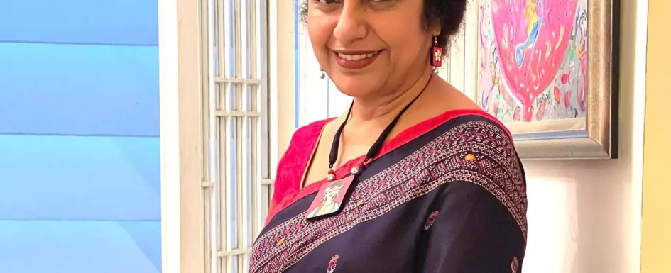 Suhasini - Navy Blue Saree